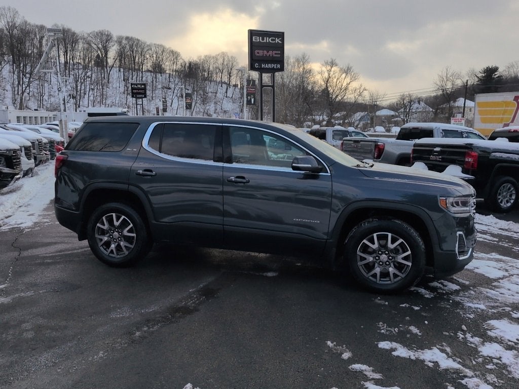 Used 2020 GMC Acadia SLE with VIN 1GKKNRLS7LZ219246 for sale in Connellsville, PA