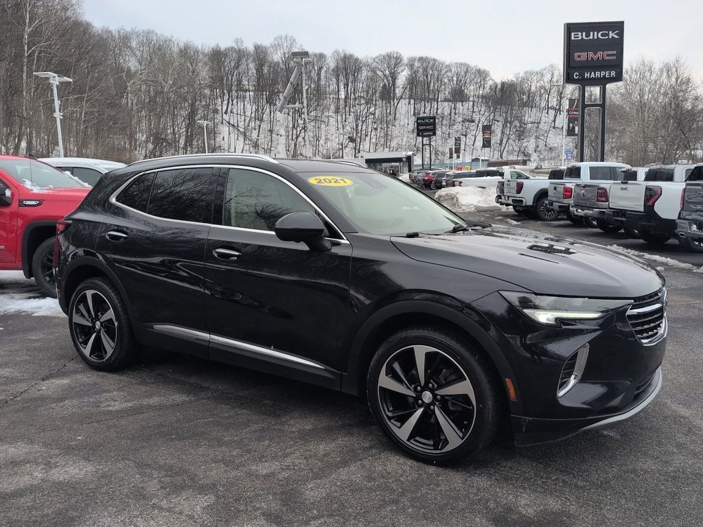 Used 2021 Buick Envision Essence with VIN LRBFZPR49MD123422 for sale in Connellsville, PA