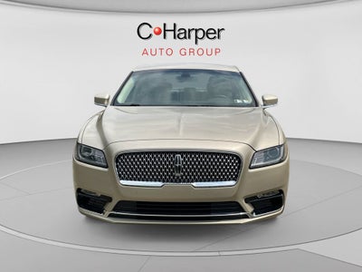 2017 Lincoln Continental Premiere