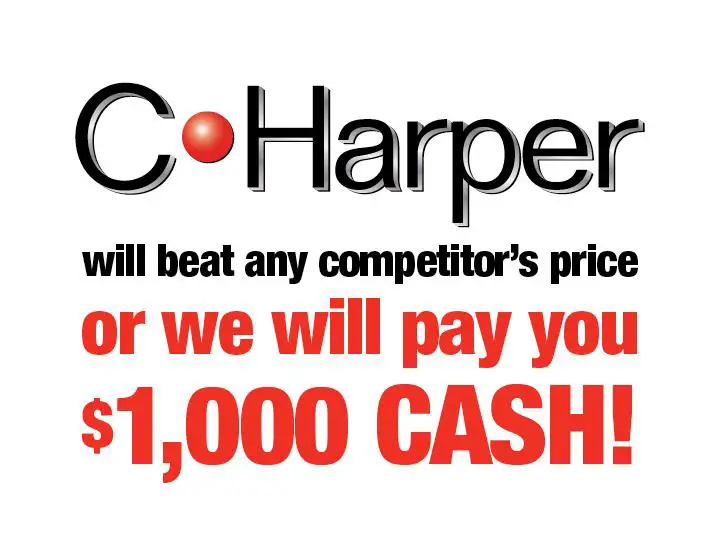 C. Harper Buick GMC will beat any competitor's price on the same vehicle or pay you $1,000.