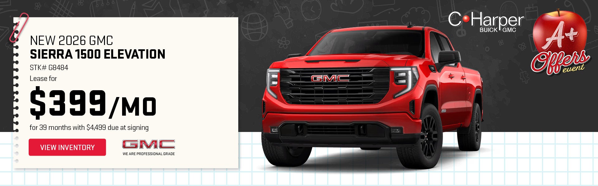 New 2026 GMC Sierra 1500 Elevation