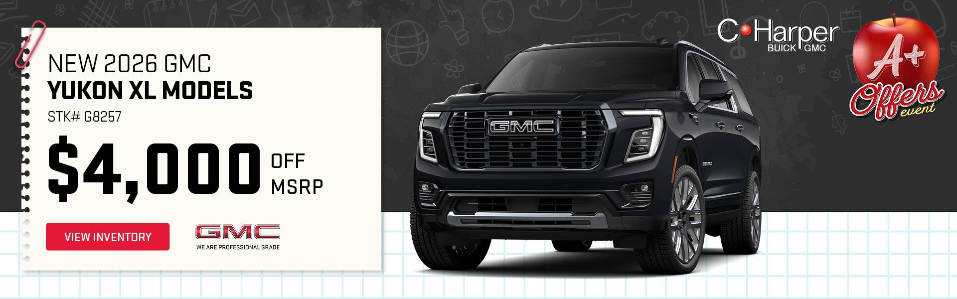 New 2026 GMC Yukon XL Models