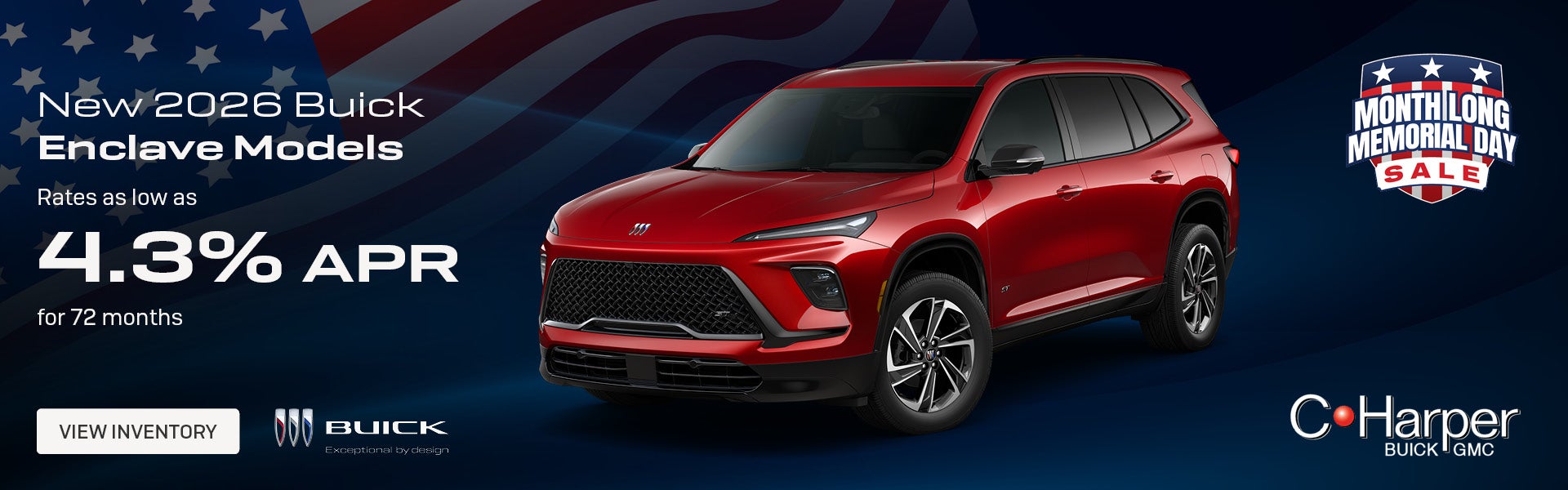 New 2026 Buick Enclave Models