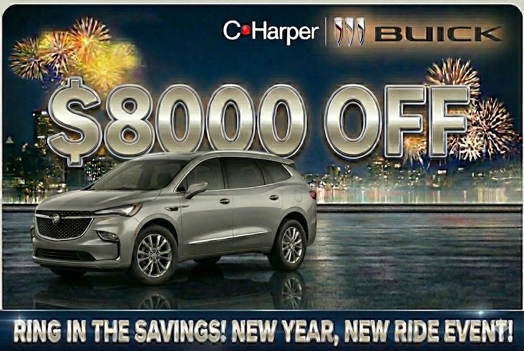 $8000 OFF BUICK ENCLAVE